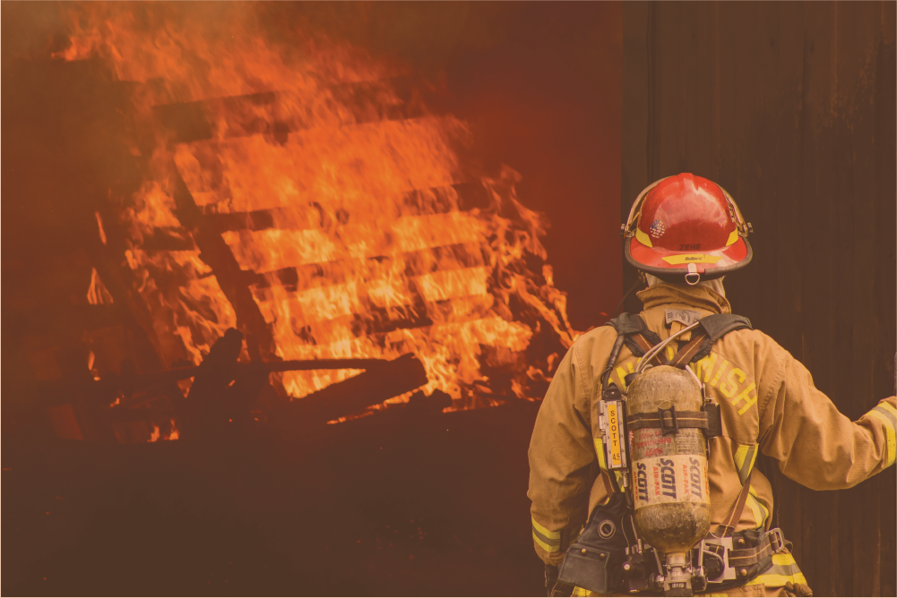 Fire background image